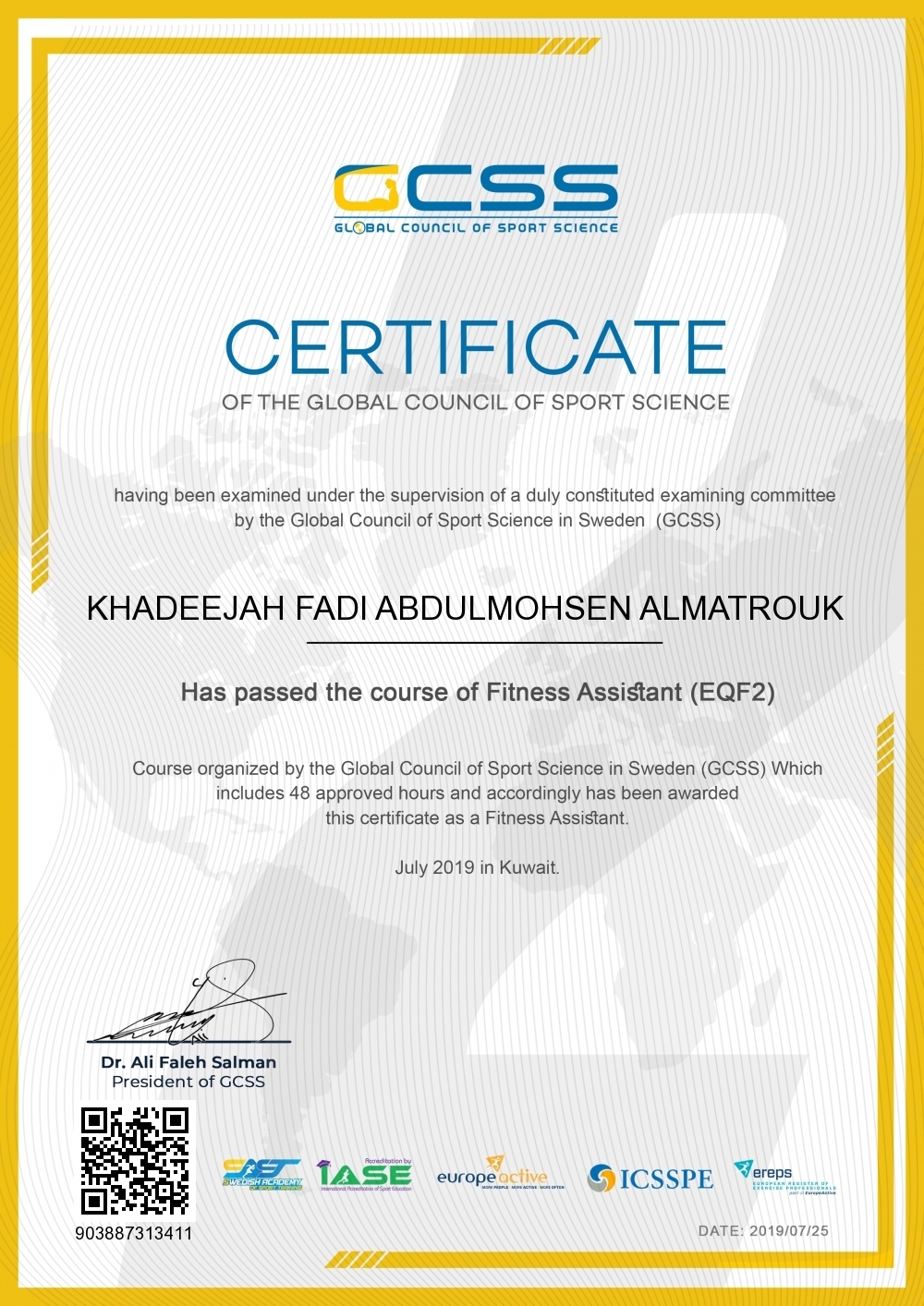KHADEEJAH FADI ABDULMOHSEN ALMATROUK